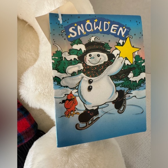 NWT Vintage 1997 Snowden Plush Snowman - Target Exclusive Christmas - Picture 3 of 13